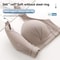 Plus size front buckle push up bra with breathable comfort and adjustable support for all day wear