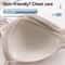 Plus size front buckle push up bra with breathable comfort and adjustable support for all day wear