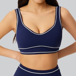womens fast dry shockproof push up yoga sports bra top