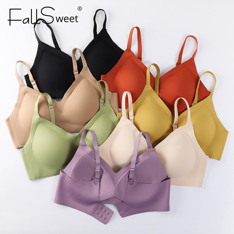 All Day Comfort Seamless Wireless Push Up Bralette For Women 1