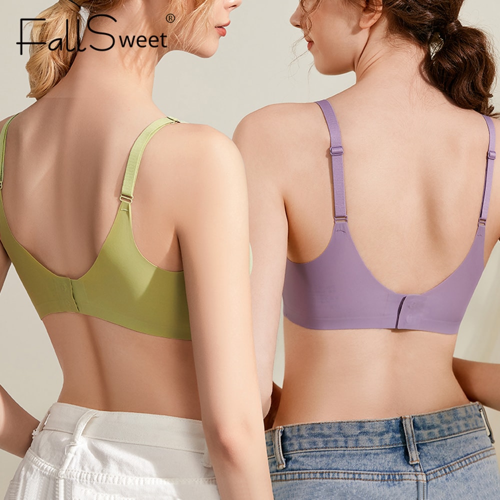 All Day Comfort Seamless Wireless Push Up Bralette For Women 3