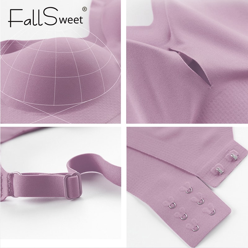 All Day Comfort Seamless Wireless Push Up Bralette For Women 4