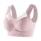 ComfortFit Wireless Lace Push Up Bralette Breathable Comfort Bra 8