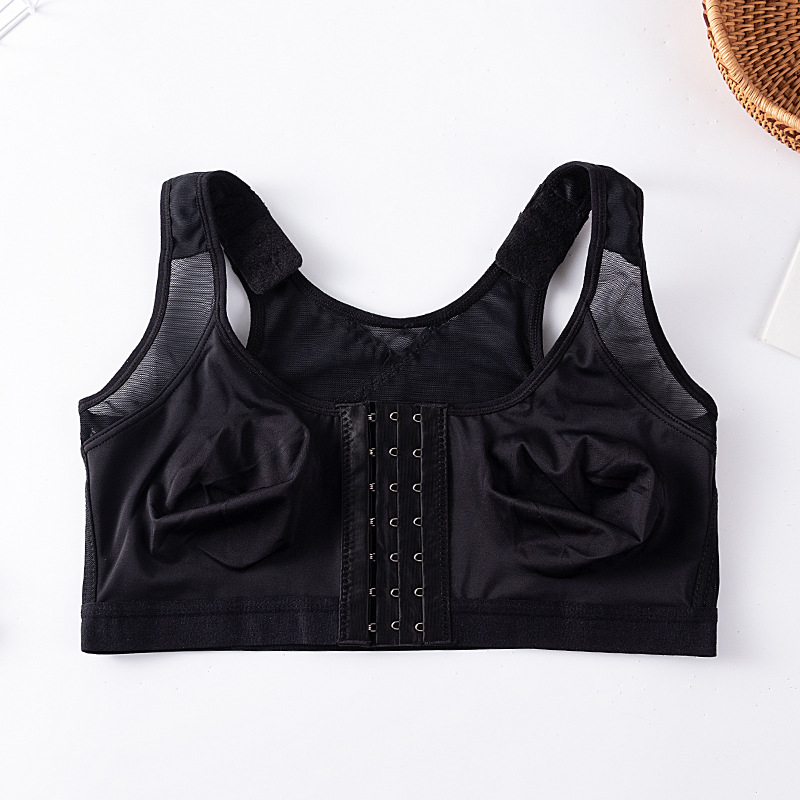 ComfortFit Front Closure Wireless Bra For Women Supportive Plus Size Bralette 6