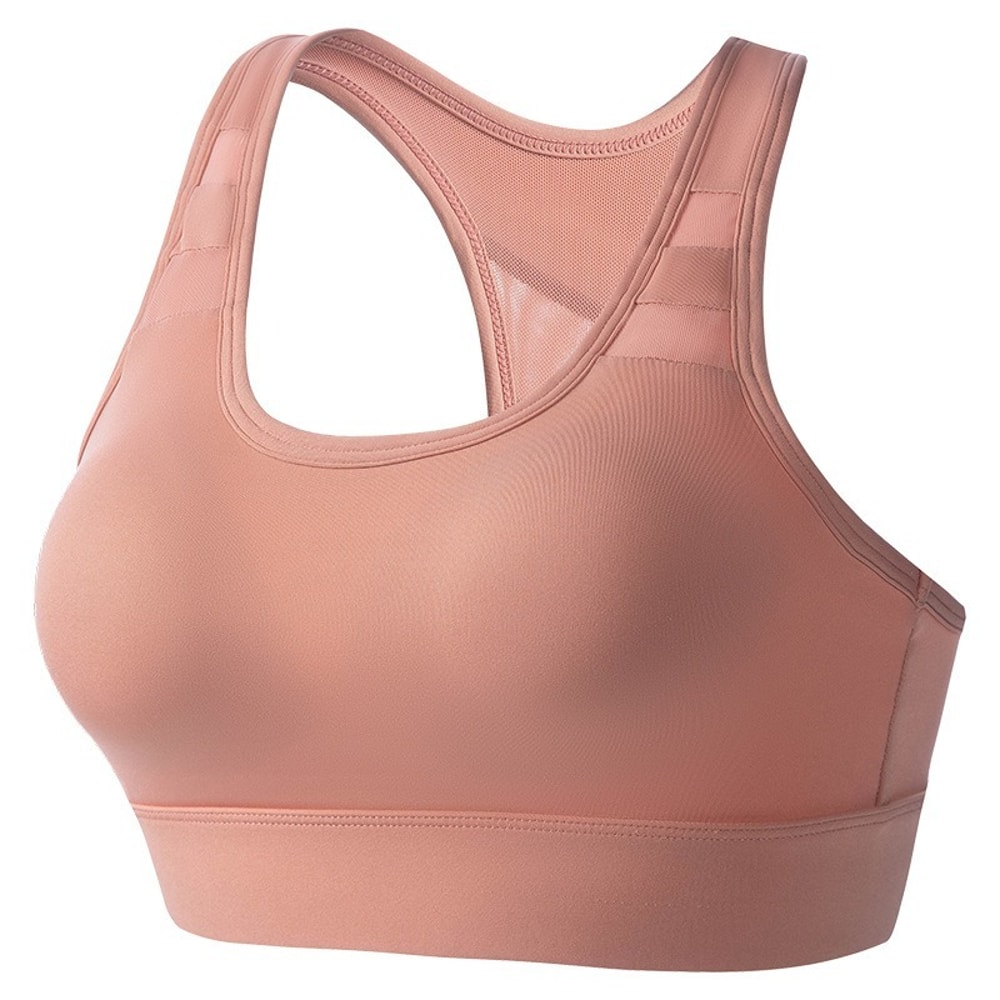 Premium High Impact Seamless Sports Bra with Fixed Cups & Racerback Support
