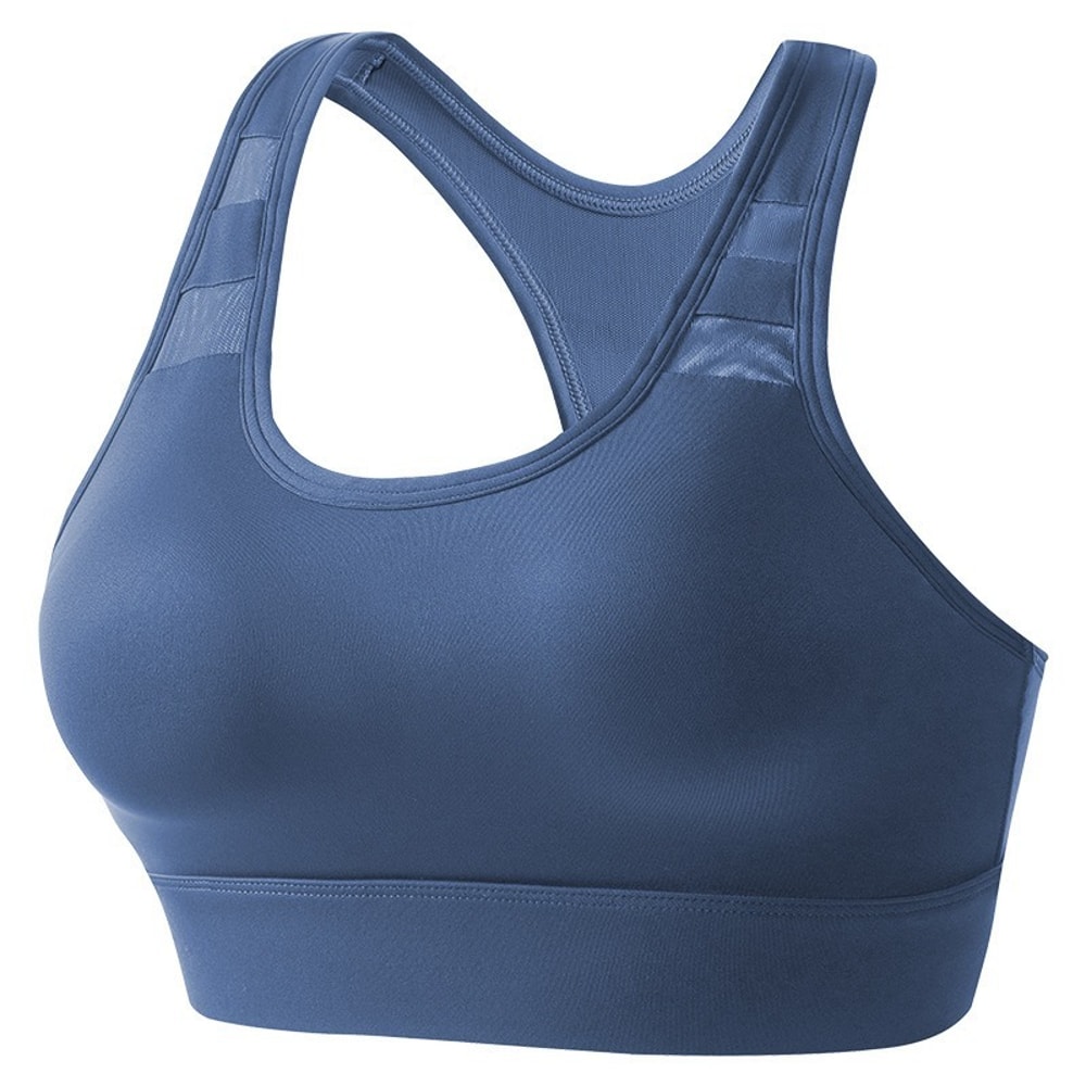 Premium High Impact Seamless Sports Bra with Fixed Cups & Racerback Support