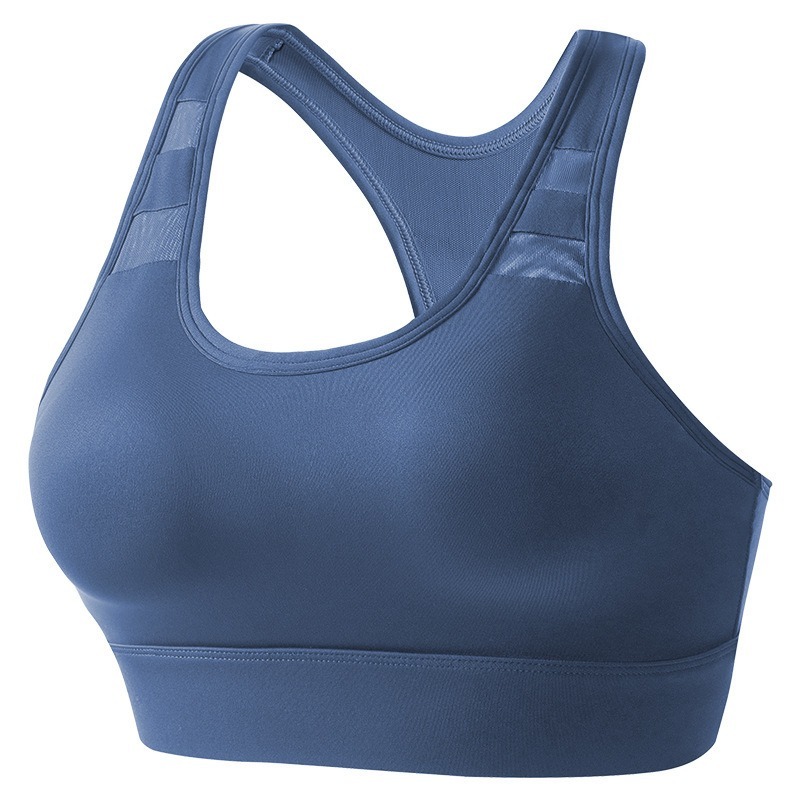 Premium High Impact Seamless Sports Bra with Fixed Cups & Racerback Support