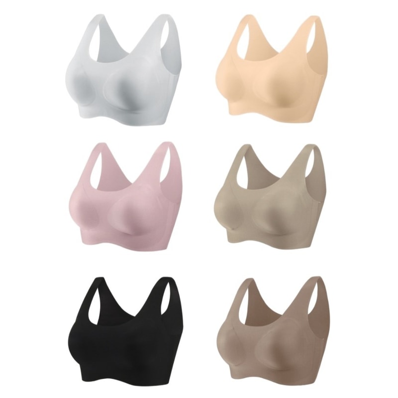 Wireless Seamless Push Up Comfort Bra For Women With Shockproof Fit 3