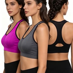 ultimate high impact seamless racerback sports bra for women