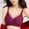 FallSweet Seamless Plus Size Wireless Push Up Bra Comfortable Invisible Bralette 0