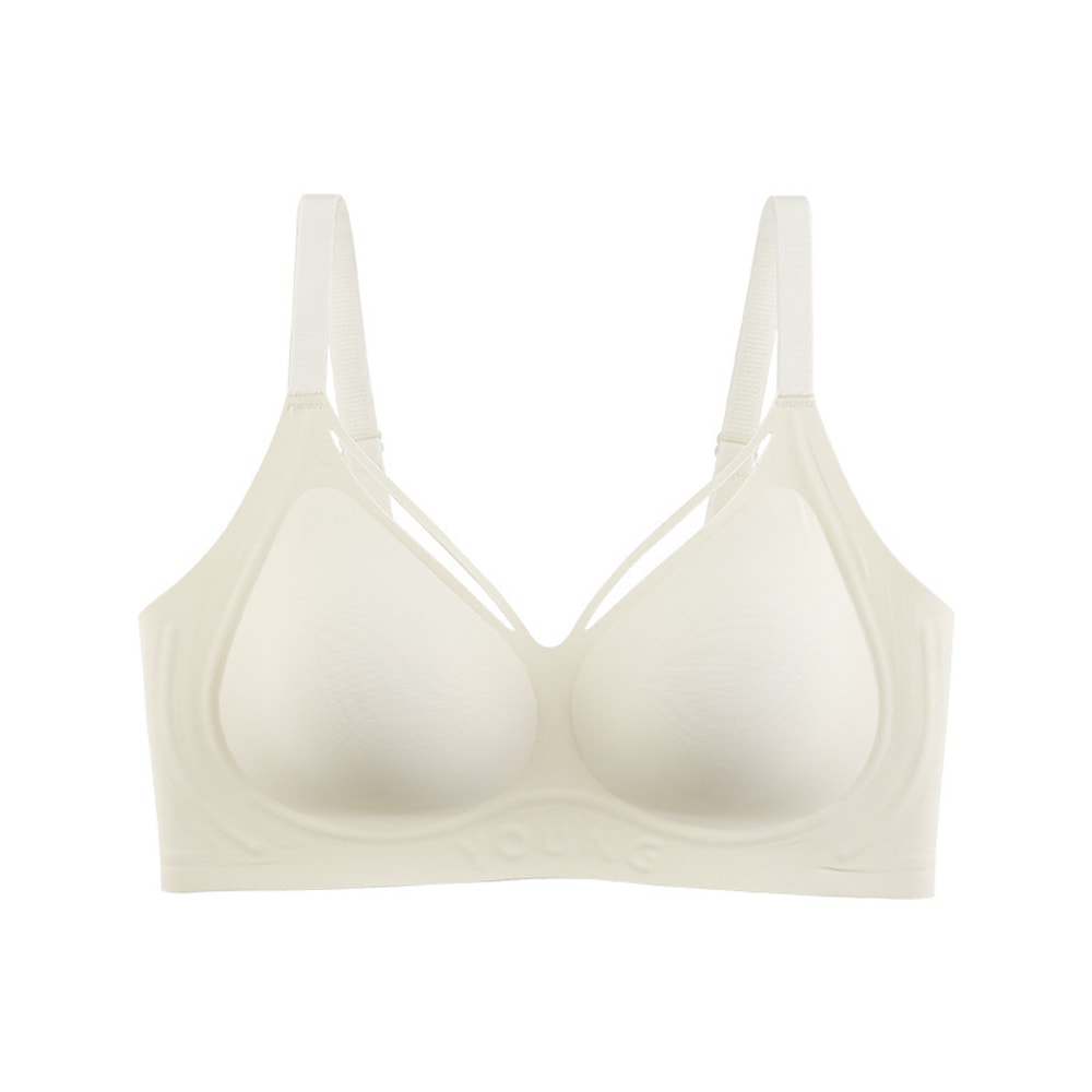 FallSweet Seamless Plus Size Wireless Push Up Bra Comfortable Invisible Bralette 6