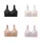 Adjustable Front Zipper Wireless Bra With Seamless Push Up Support 4