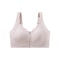 Adjustable Front Zipper Wireless Bra With Seamless Push Up Support 7