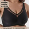 Plus Size Wireless Bra For Women Lightly Lined Comfort Bralette 1