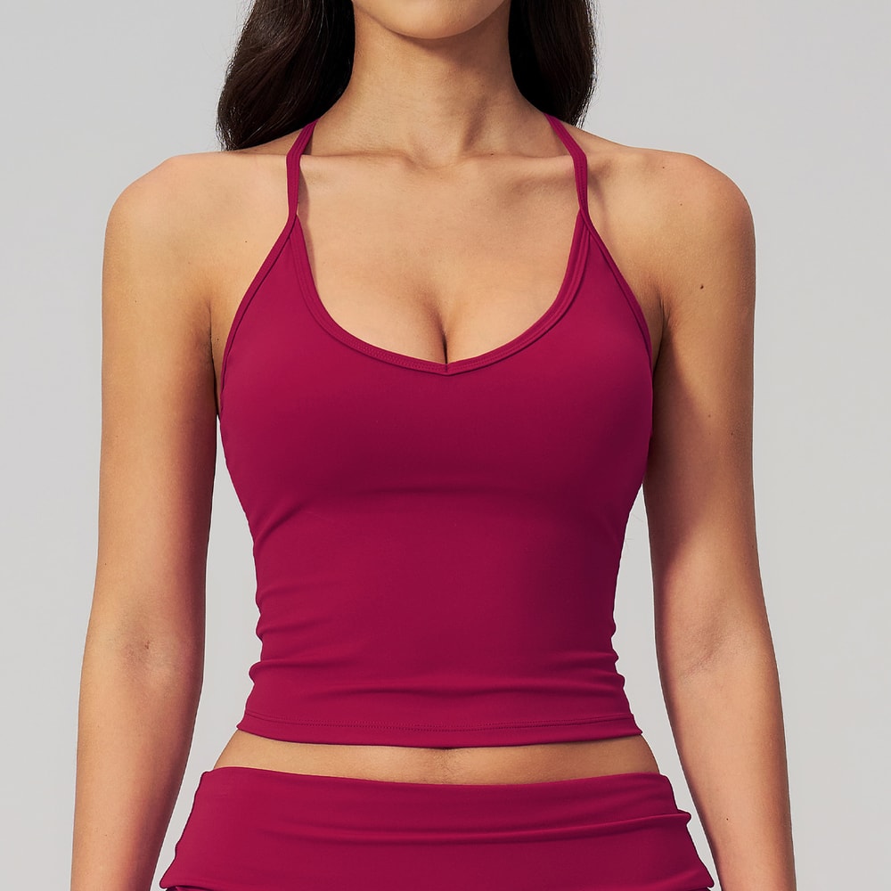 Premium Womens Yoga Sports Bra Crop Top Activewear Vest