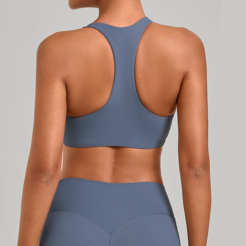 Shockproof Push Up Womens Sports Bra Crop Top For Yoga Fitness 1