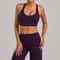 Shockproof Push Up Womens Sports Bra Crop Top For Yoga Fitness 0