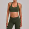Shockproof Push Up Womens Sports Bra Crop Top For Yoga Fitness 2