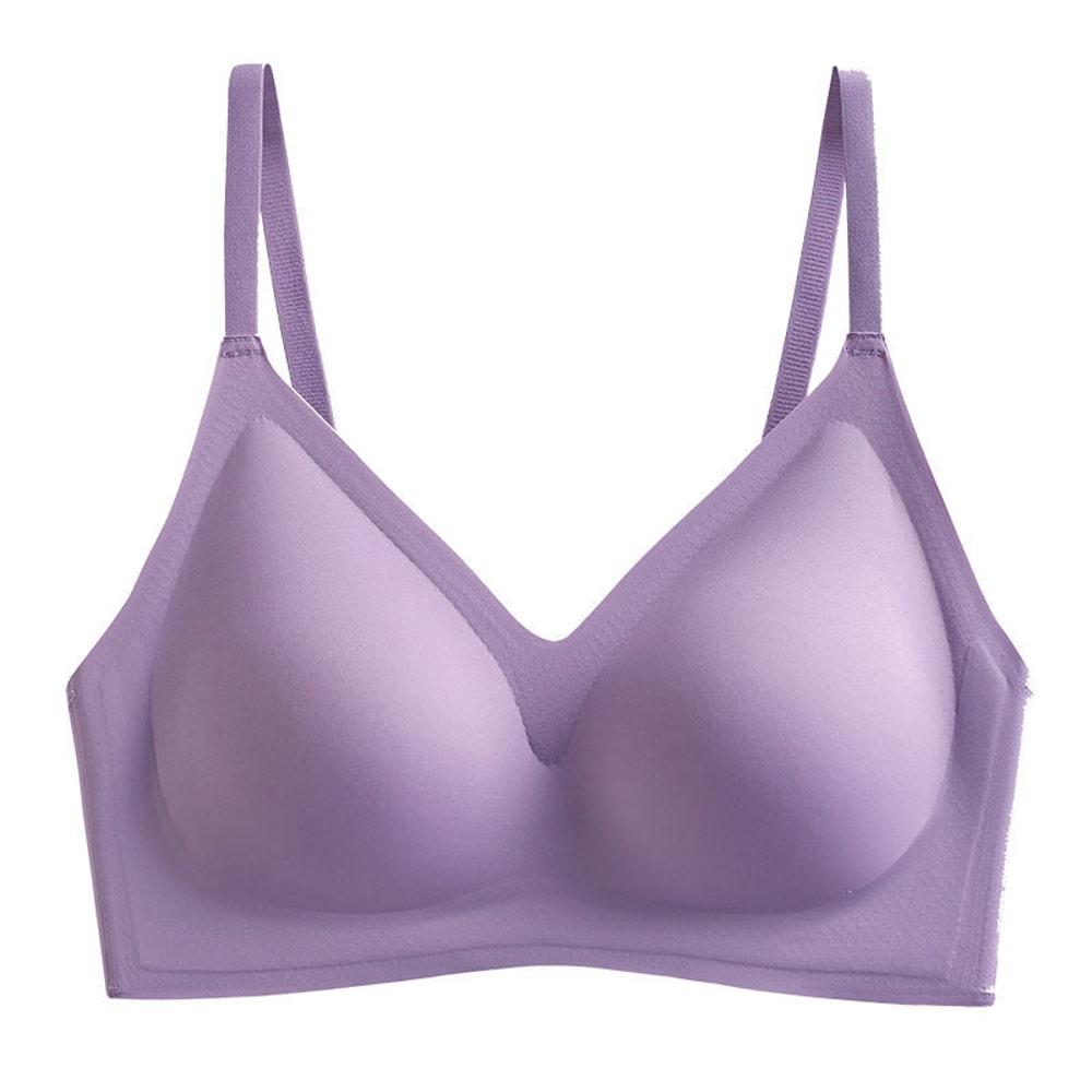 Everyday Comfort Ice Silk Wireless Seamless Push Up Bra for Women