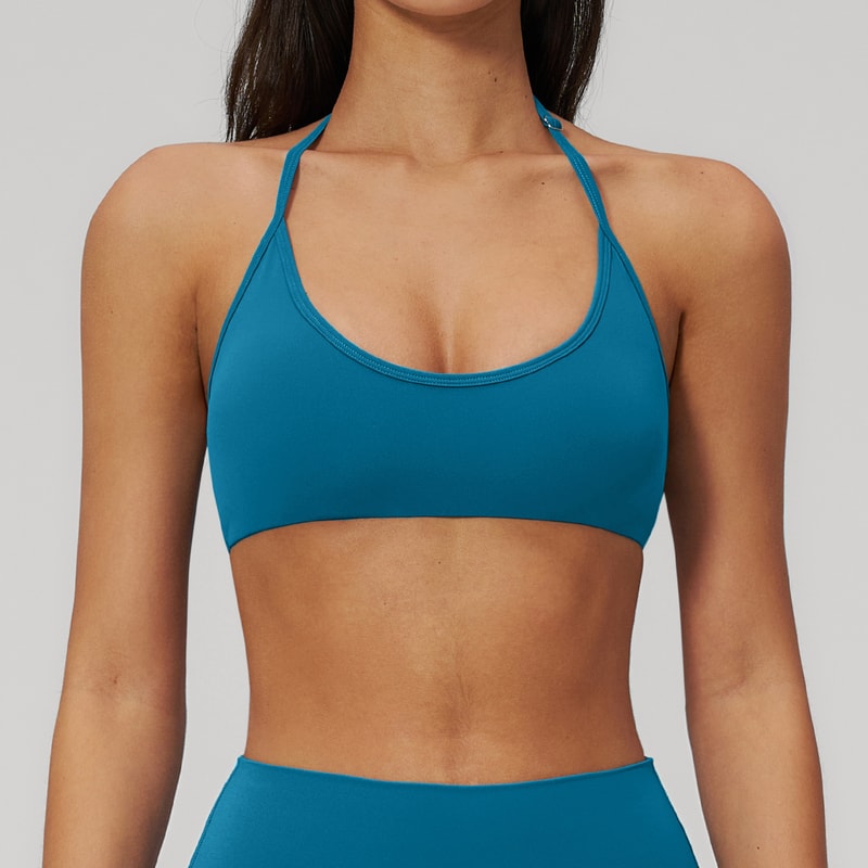 High Support Hanging Neck Sports Bra for Women Gym & Yoga