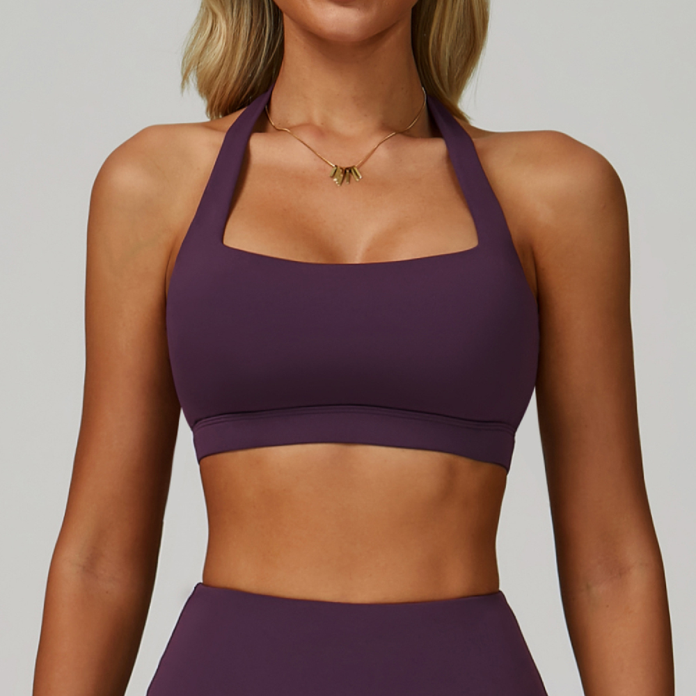 Breathable Yoga Sports Bra Top For Women Fitness Gym Workout 4