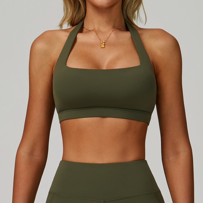 Breathable Yoga Sports Bra Top For Women Fitness Gym Workout 9