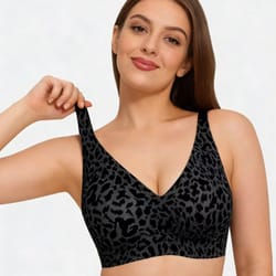 comfortfit seamless wire free full cup bra breathable push up support