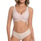 ComfortFit Seamless Wire Free Full Cup Bra Breathable Push Up Support