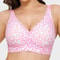 ComfortFit Seamless Wire Free Full Cup Bra Breathable Push Up Support