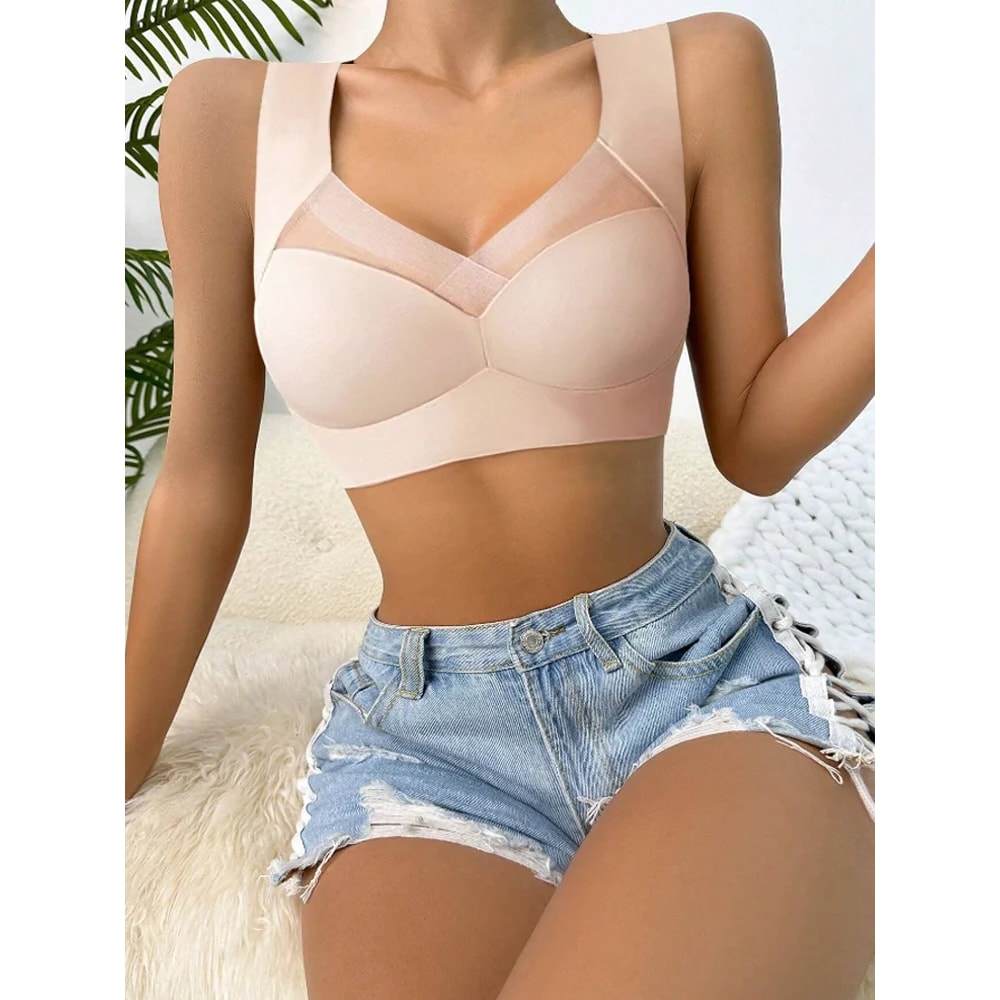 Seamless Wireless Bra For Women Comfortable Large Small Sizes 3