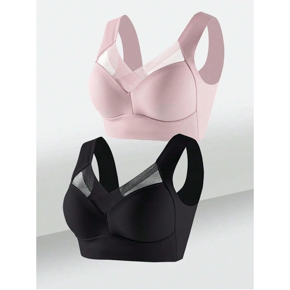 Seamless Wireless Bra For Women Comfortable Large Small Sizes 8