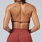 ImpactFit Seamless High Support Strappy Sports Bra for Women