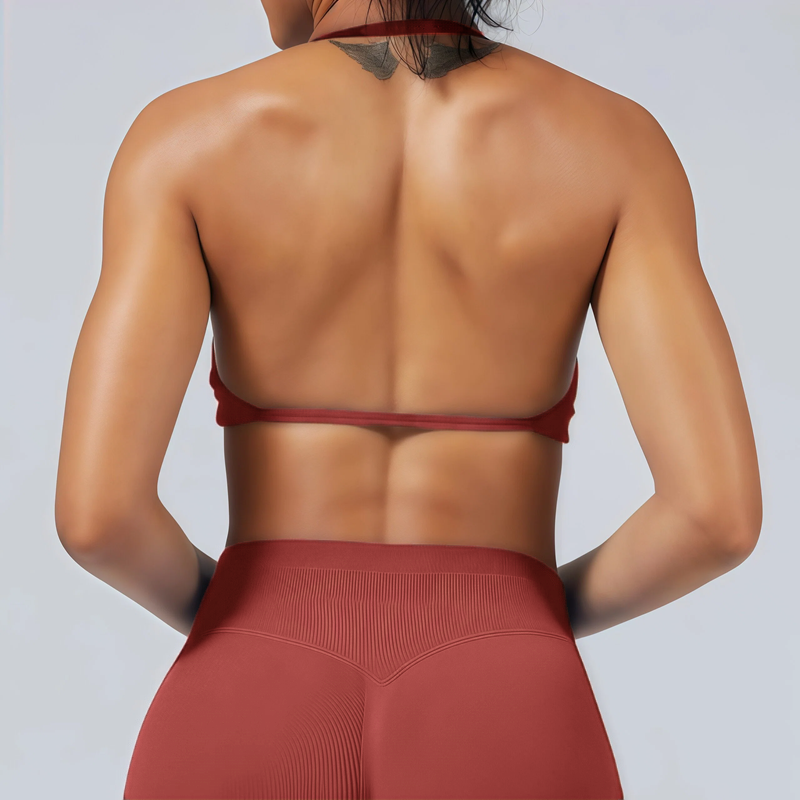 ImpactFit Seamless High Support Strappy Sports Bra for Women