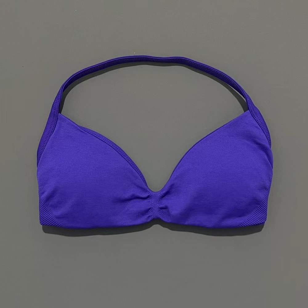 ImpactFit Seamless High Support Strappy Sports Bra for Women