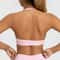 Womens Backless Yoga Sports Bra Breathable Shock Absorbing Fit