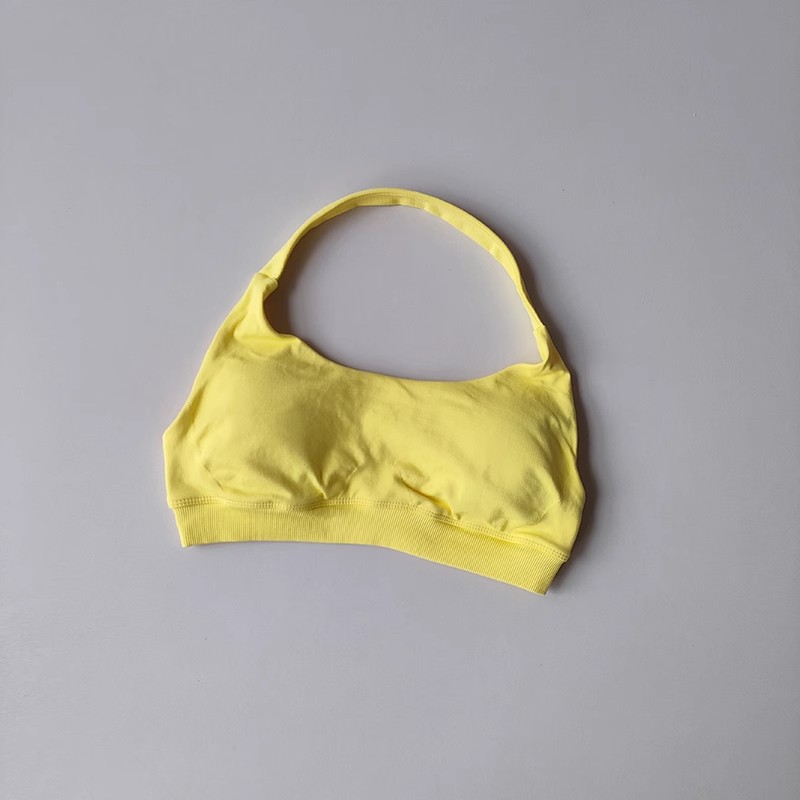 Womens Backless Yoga Sports Bra Breathable Shock Absorbing Fit