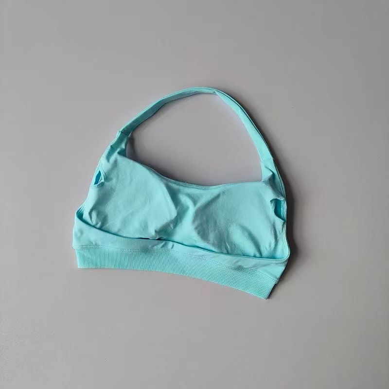 Womens Backless Yoga Sports Bra Breathable Shock Absorbing Fit