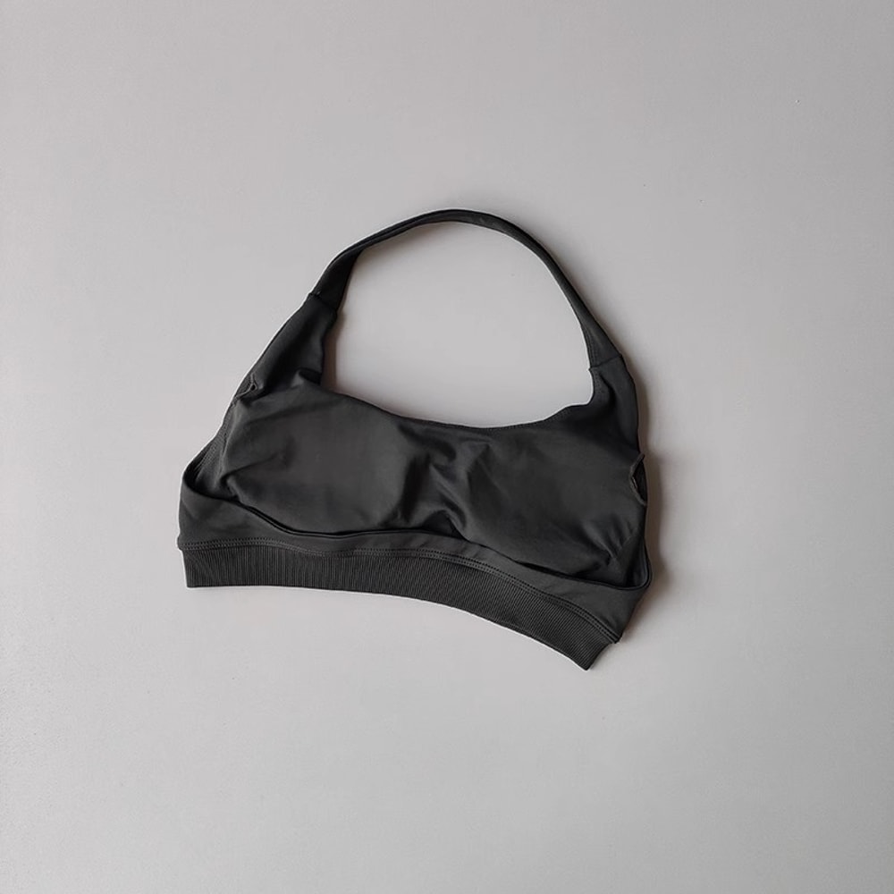 Womens Backless Yoga Sports Bra Breathable Shock Absorbing Fit