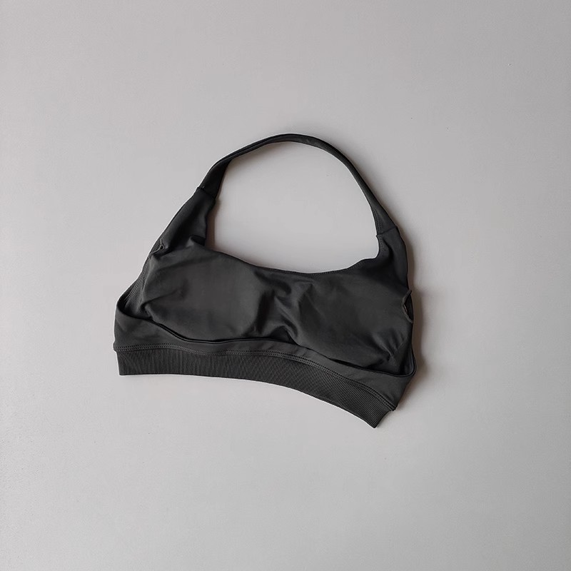 Womens Backless Yoga Sports Bra Breathable Shock Absorbing Fit