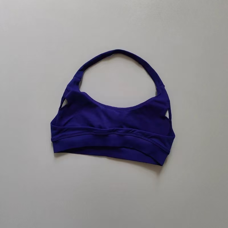 Womens Backless Yoga Sports Bra Breathable Shock Absorbing Fit