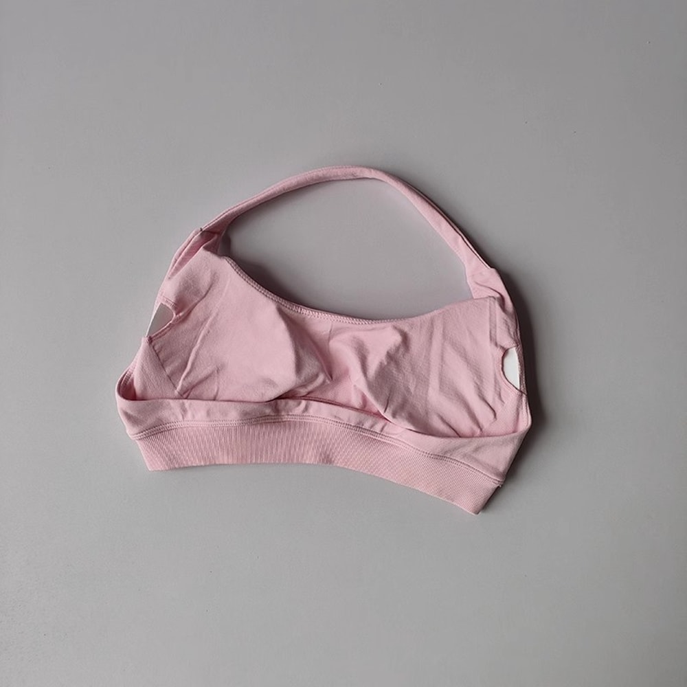 Womens Backless Yoga Sports Bra Breathable Shock Absorbing Fit