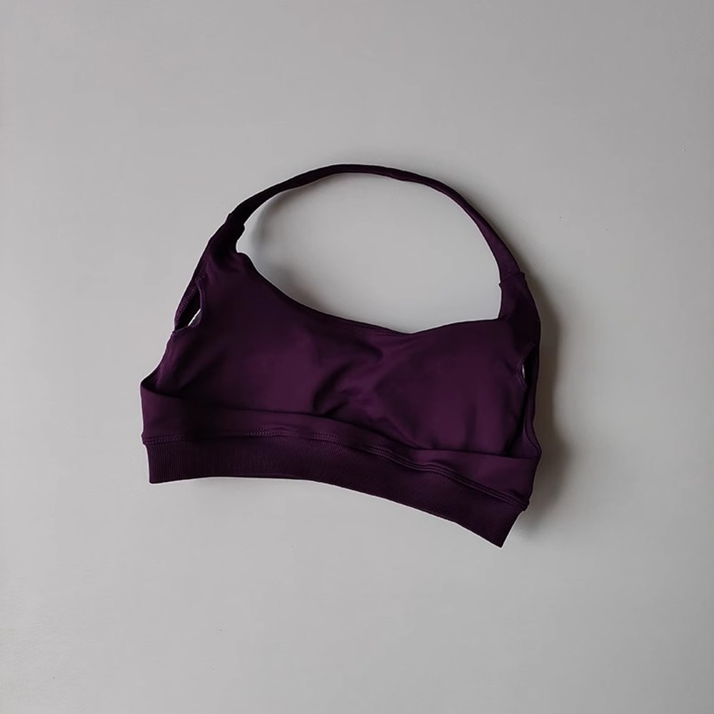 Womens Backless Yoga Sports Bra Breathable Shock Absorbing Fit