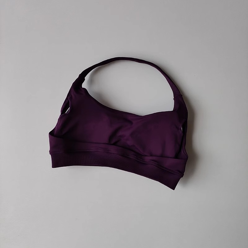 Womens Backless Yoga Sports Bra Breathable Shock Absorbing Fit
