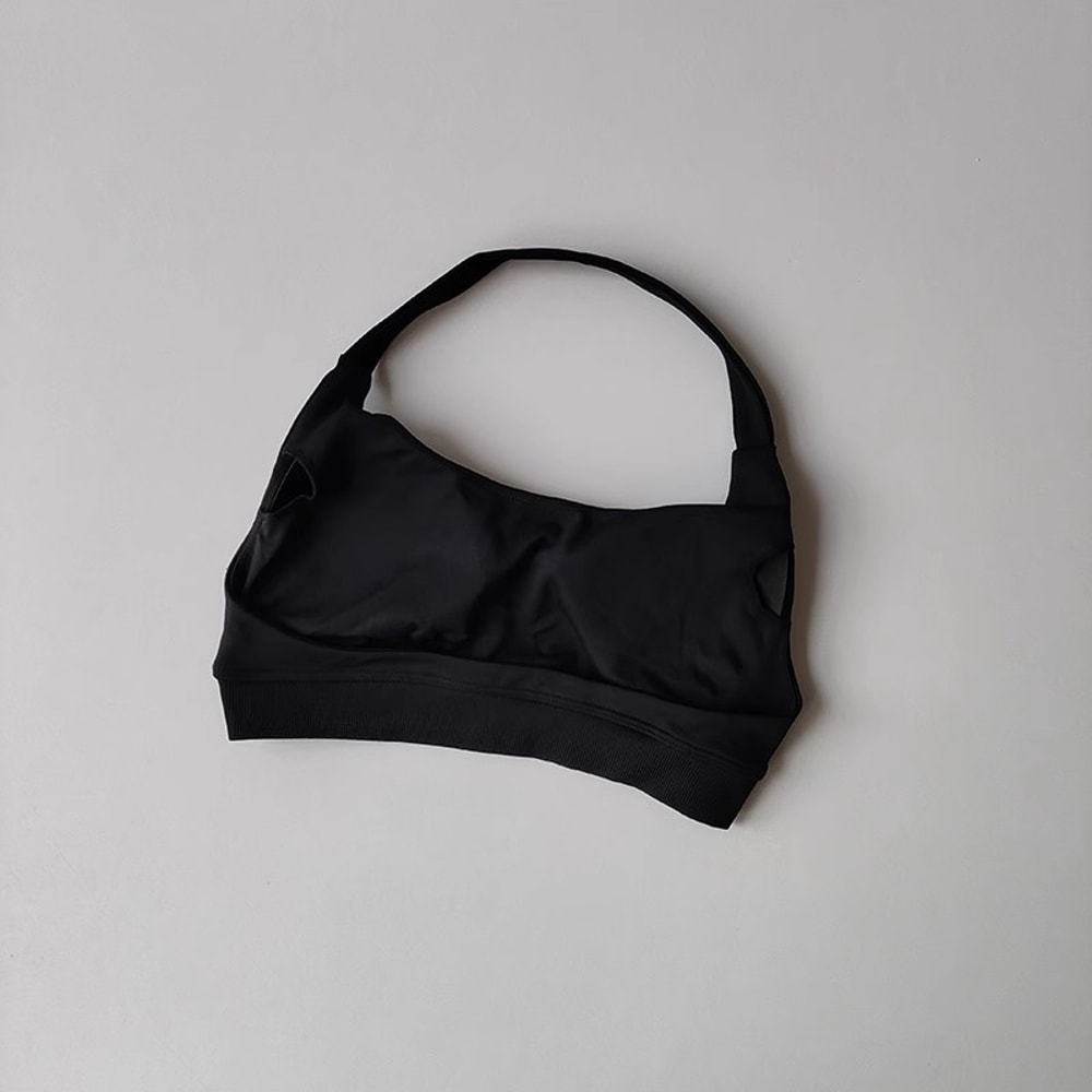 Womens Backless Yoga Sports Bra Breathable Shock Absorbing Fit
