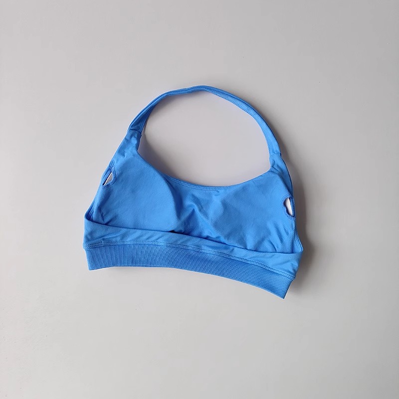 Womens Backless Yoga Sports Bra Breathable Shock Absorbing Fit