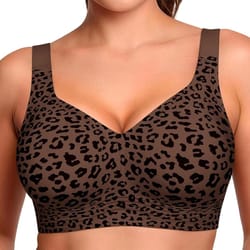comfortlift plus size wireless jelly bra seamless support bra full coverage comfort