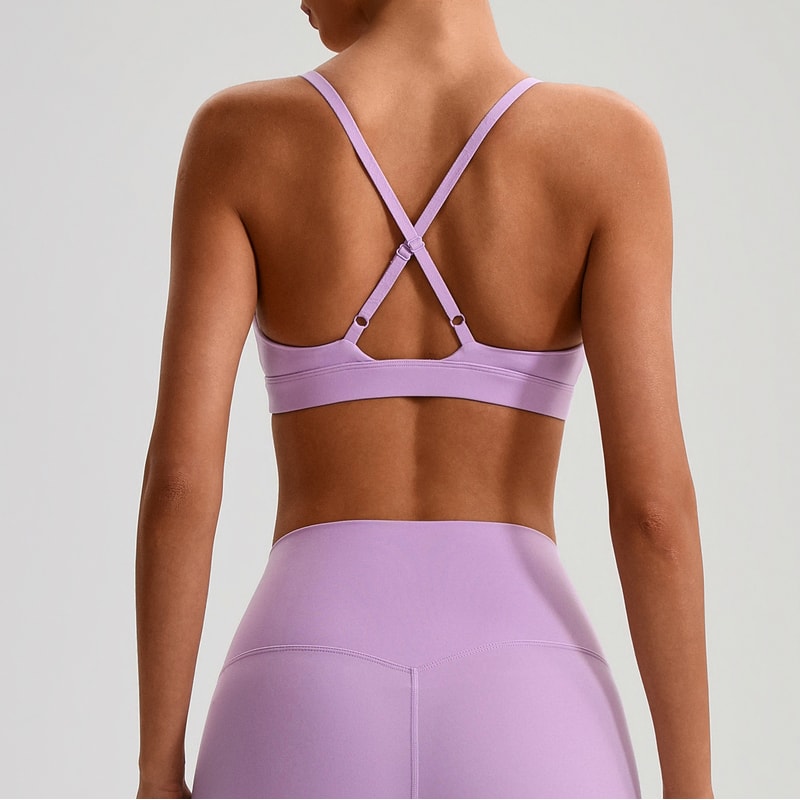 Ultimate Wireless Yoga Sports Bra for Women with Beautiful Back Design