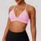 Ultimate Wireless Yoga Sports Bra for Women with Beautiful Back Design