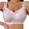 ComfortCurve Seamless Ribbed Wireless Push Up Bra Plus Size