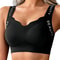 ComfortCurve Seamless Ribbed Wireless Push Up Bra Plus Size